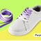 Gradient Shoelaces for Sneakers, Colorful Flat Shoe Laces for Casual Canvas Shoes, Sports Shoes, Trainers & Streetwear