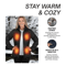 Unisex Heated Jacket Smart Warm Winter Jacket USB Electric Heating Jacket Winter Gift For Men And W 3