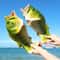 Fish Slippers Unisex Outdoor Summer Beach Sandals Soft Fishing Stylish Footwear 0