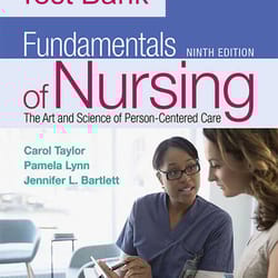test bank for fundamentals of nursing 9th.