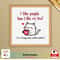 I Like People How I Like My Tea Cat Cross Stitch Pattern Funny Cross Stitch Chart PDF Instant Downl 0