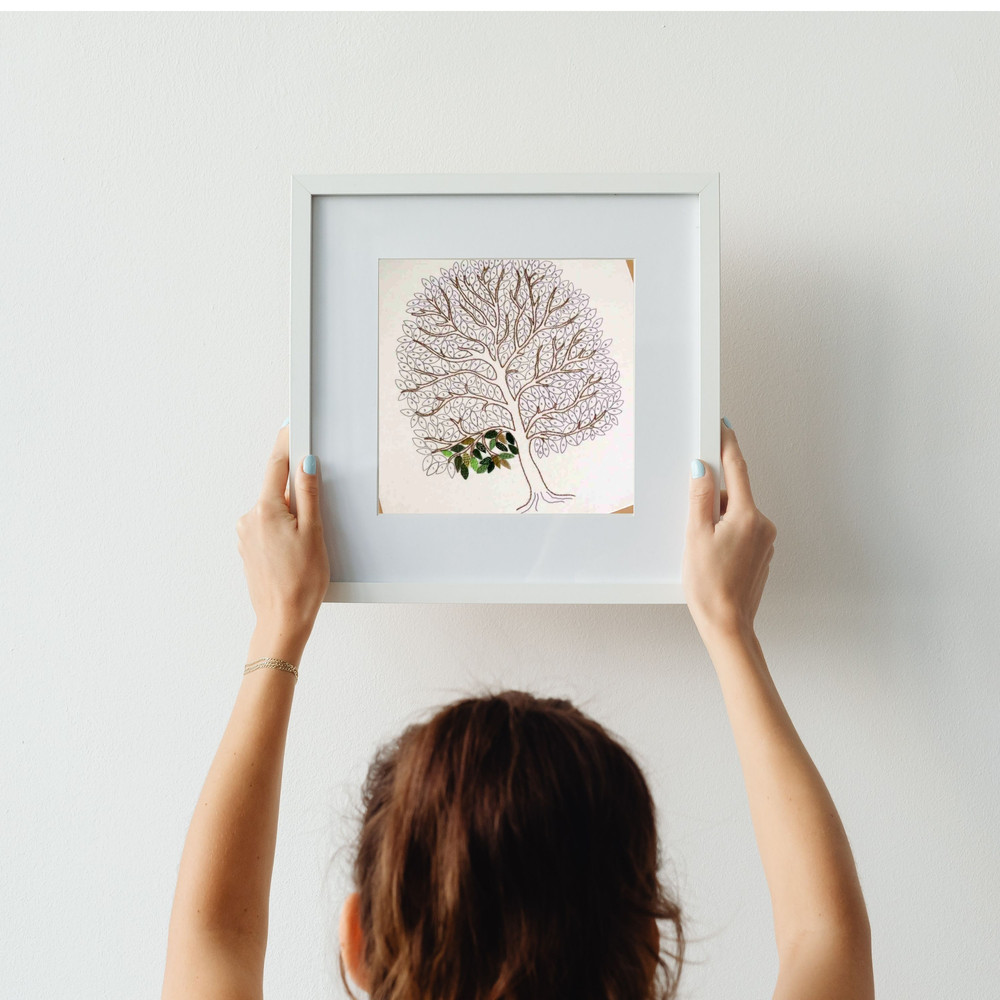 365 Leaf Temperature Tree Cross Stitch Pattern PDF INSTANT DOWNLOAD 2