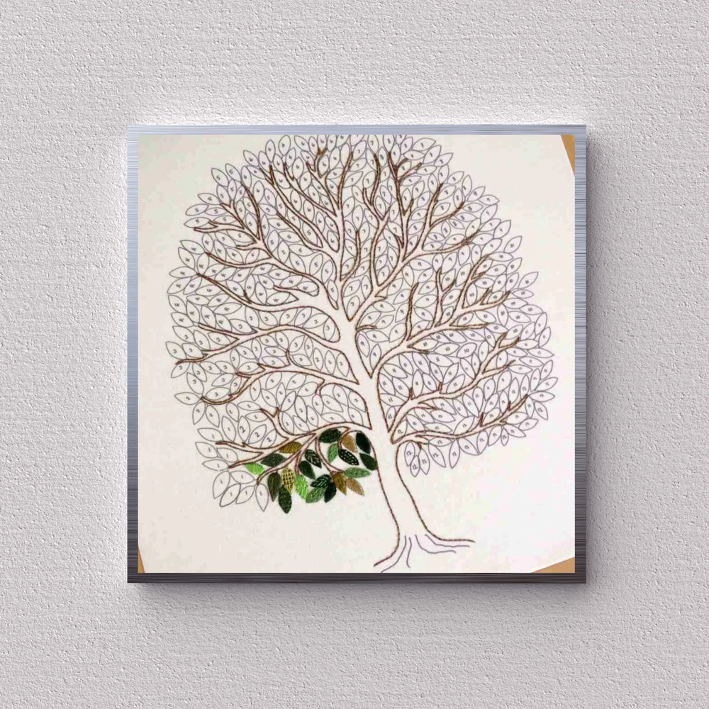 365 Leaf Temperature Tree Cross Stitch Pattern PDF INSTANT DOWNLOAD 4