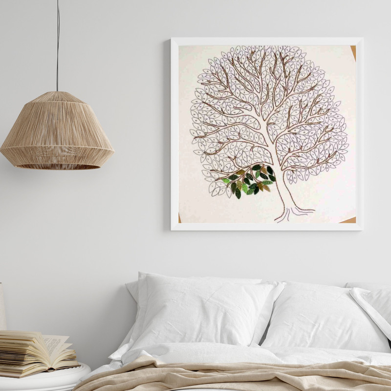 365 Leaf Temperature Tree Cross Stitch Pattern PDF INSTANT DOWNLOAD 6
