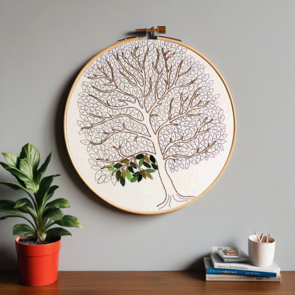 365 Leaf Temperature Tree Cross Stitch Pattern PDF INSTANT DOWNLOAD 7