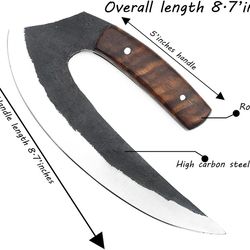 alfari alaskan ulu mezzaluna ulu knife traditional pizza cutter handmade damascus steel vegetable chopping ullu knife