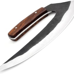 alaskan ulu mezzaluna ulu knife traditional pizza cutter handmade damascus steel vegetable chopping ullu knife