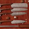 ALFARI Handmade Kitchen Knife Set 5 Piece High Carbon Damascus Steel Professional Chef Knife Set With Ultra Sharp Blade 1