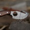 ALFARI Bushcraft Handmade Damascus Steel Fixed Blade Skinning Hunting Knife With Gut Hook Best For 5