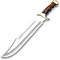 ALFARI D2 Steel 18 Inches Large Bowie Knife Full Tang Fixed Blade Rosewood Handle Hunting Knife Wit 1