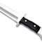 ALFARI D2 Steel 13 Inches Large Bowie Knife Full Tang Fixed Blade Black Micarta Handle Hunting Knif 1
