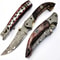 ALARI Pocket Knives Folding Knives For Men Women Personalized High Carbon Steel Damascus Blade Co 0
