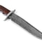 Handmade Damascus Bowie Knife With Sheath Outdoor Knife Survival Knife Camping Knife Fixed Blade Hu 3