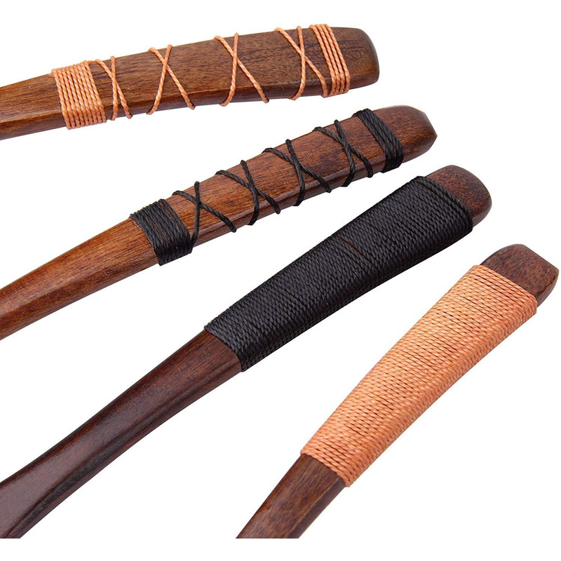 4 Piece Set Wooden Ladle Spoon Set For Cooking Mixing Stirring Honey Tea Soda Dessert Coconut Bowl 1