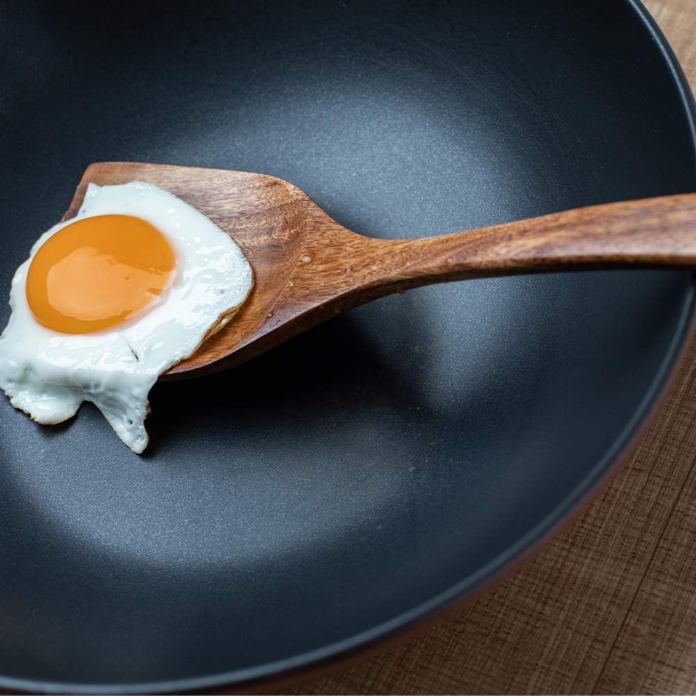 Wooden Kitchen Utensils Set 5 PCs Set For Nonstick Pan Kitchen Tool Ladle And Wok Spatulas 2