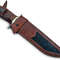 Custom Handmade 135 Inches Bowie Knife Fixed Blade With Leather Sheath For Outdoor Survival EDC Cam 4