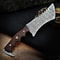 Damascus Tracker Knife With Sheath For Outdoor Survival Camping Bushcraft Fixed Blade Hunting Knife 3