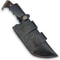 Damascus Tracker Knife With Sheath For Outdoor Survival Camping Bushcraft Fixed Blade Hunting Knife 4