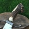 ALFARI D2 Bowie Knife Stag Antler Horn Large Crocodile Dundee Bowie Knife Fixed Blade Hunting Knife 1