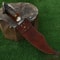 ALFARI D2 Bowie Knife Stag Antler Horn Large Crocodile Dundee Bowie Knife Fixed Blade Hunting Knife 3