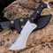Handmade Tracker Knife With Sheath Outdoor Knife Survival Camping Knife D2 Steel Fixed Blade Huntin