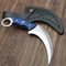 Karambit Knife Fixed Blade With Sheath Claw Knife Wood Handle Sharp Blade Camping Knives Karamb 0