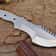 Handmade D2 Tracker Knife With Sheath Outdoor Knife Survival Camping Knife Fixed Blade Hunting Knif 0