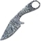 Damascus Steel Outdoor Knife Blank Tactical Survival Camping Knife Making Kit Skinner Knife Blank B 1