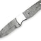 Damascus Steel Outdoor Knife Blank Tactical Survival Camping Knife Making Kit Skinner Knife Blank B 0