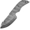 Handmade Hand Forged Damascus Steel Blank Blade Dagger Hunting Camping Knife Damascus Blank Blade 1