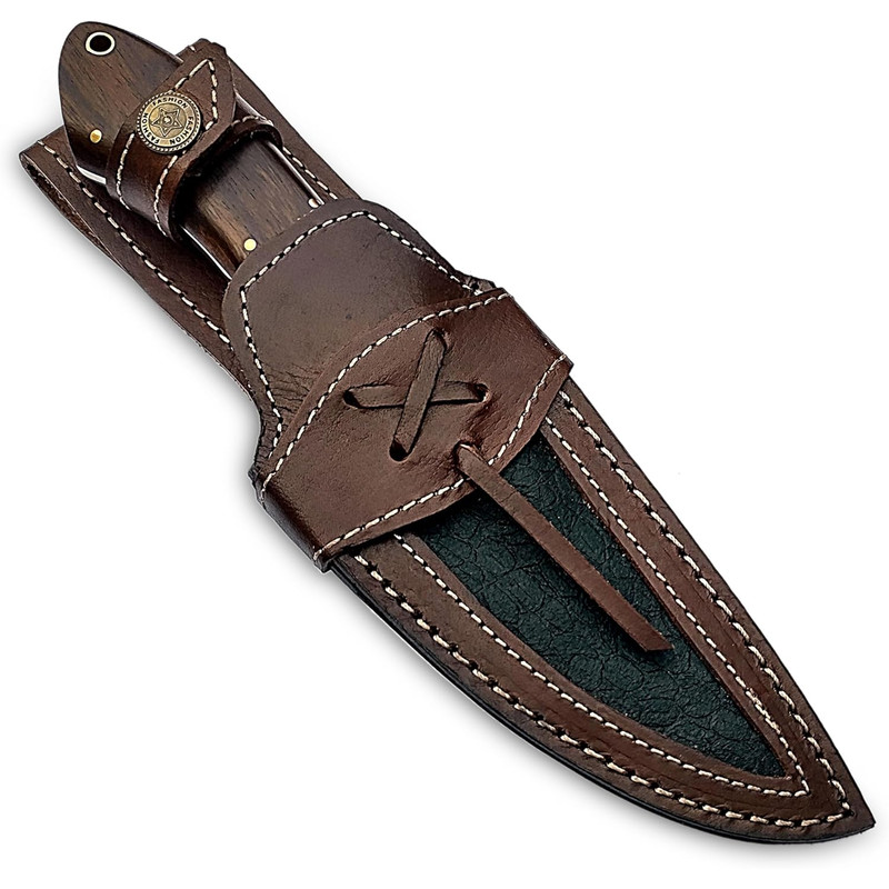 Hand Forged D2 Fixed Blade 10 Inches Hunting Knife Bushcraft Skinner Camping Outdoor Knife With She 3