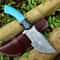 Tracker Knife Hunting Knife Full Tang Handmade Damascus Steel Sharp Edge EDC Camping Knife Ideal Re 1
