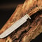 16Inch Premium Handcrafted Damascus Steel Hunting Knife Edge EDC Camping Knife Ideal ASHA WOOD HAND 0