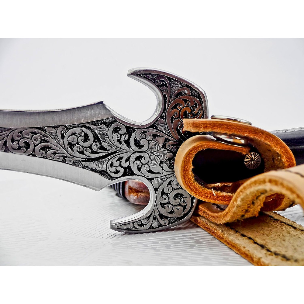 Handmade D2 Steel Dagger Knife Hunting Knife Perfect Grip With Micarta Handle Horizontal Carry Knif 1