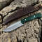 8 Inches Fixed Blade Hunting Knife With Leather Sheath Ideal For Outdoor Camping Skinning And Surv 0