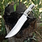 ALFARI Bowie Knife 18 Large Crocodile Dundee Bowie Knife With Leather Sheath Fixed Blade Knife With 3