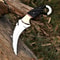 Karambit Knife Fixed Blade With Sheath Claw Knife Sharp Blade Karambits For Men Women EDC BLACK 5