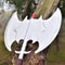 Handmade Double Head 38 Larger Axe Leather Sheath Carbon Steel Camping Hatchet Personalized Gifts F 1