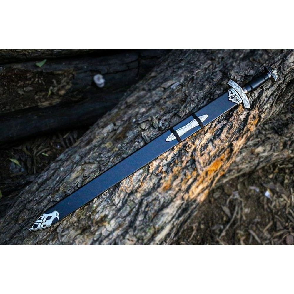 38 Inche Handmade Damascus Steel Beautiful Sword Hand Forged Sword Damascus Sword With Sheath Gift 3