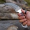 Karambit Knife Fixed Blade With Sheath Claw Knife Sharp Blade Karambits For Men Women EDC ROSE W 2