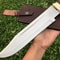 ALFARI 18 Inches D2 Bowie Knife Large Crocodile Dundee Bowie Knife Fixed Blade Hunting Knife With S 1