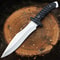 ALFARI 14 Inches D2 Bowie Knife Large Crocodile Dundee Bowie Knife Fixed Blade Hunting Knife With S 0