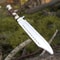 ALFARI Custom Handmade D2 Steel 16 Hunting Camping Bowie Knife With Stag Horn Handle EDC Fixed Blad 1