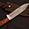 Damascus Steel Survival Bowie Knife Heavy Duty Tactical Camping Blade 2