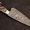 Damascus Steel Cooking Knife Artisan Chef Blade With Ram Horn Handle Birthday Gifts 3
