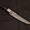 Damascus Steel Chef Knife Handcrafted Cooking Blade With Leather Sheath Housewarming Gifts 5