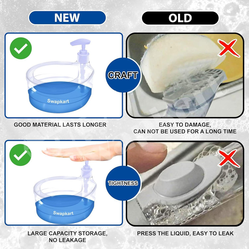 Double Layer Soap Dispenser For Bathroom Accessories Dishwasher Liquid Holder Liquid Dispenser Pump 4