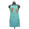 Waterproof Unisex Kitchen Apron Checkered With 2 Big Size Front Centre Pocket And Adjustable Neck S 0