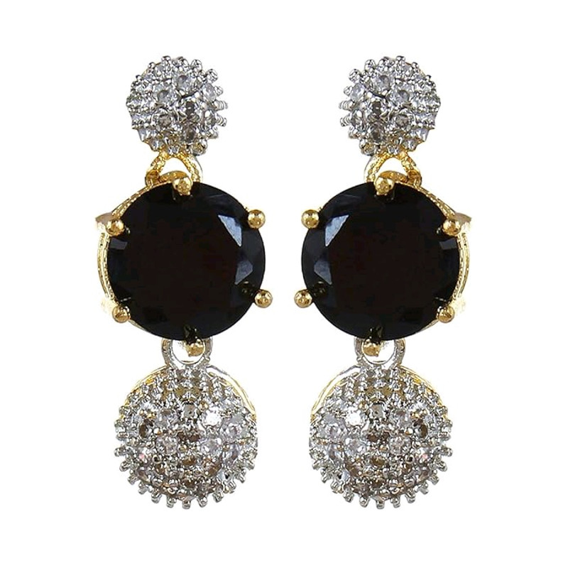 Jewellery Set For Women American Diamond Combo Of Choker Necklace Set With Earrings Bracelet And Ri 3