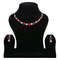 Jewellery Set For Women American Diamond Combo Of Choker Necklace Set With Earrings Bracelet And Ri 1